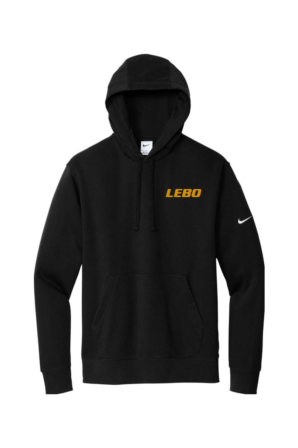 Mt. Lebanon SA Embroidered Nike Club Fleece Sleeve Swoosh Pullover Hoodie