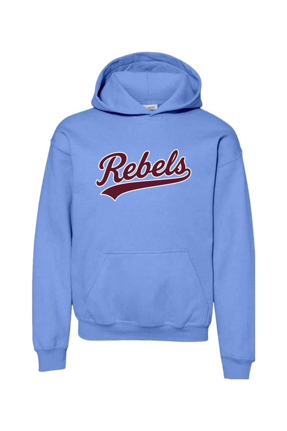 Rebels Travel Baseball Youth Hoodie