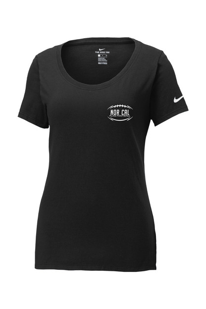 Norcal Flag Football Nike Core Cotton Scoop Neck Tee