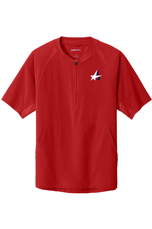 All-Star Sports Academy Repeat 1/2-Zip Short Sleeve Jacket