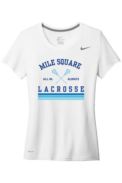 Mile Square Lacrosse Nike Ladies Team rLegend Tee
