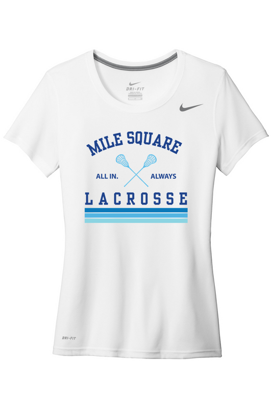 Mile Square Lacrosse Nike Ladies Team rLegend Tee