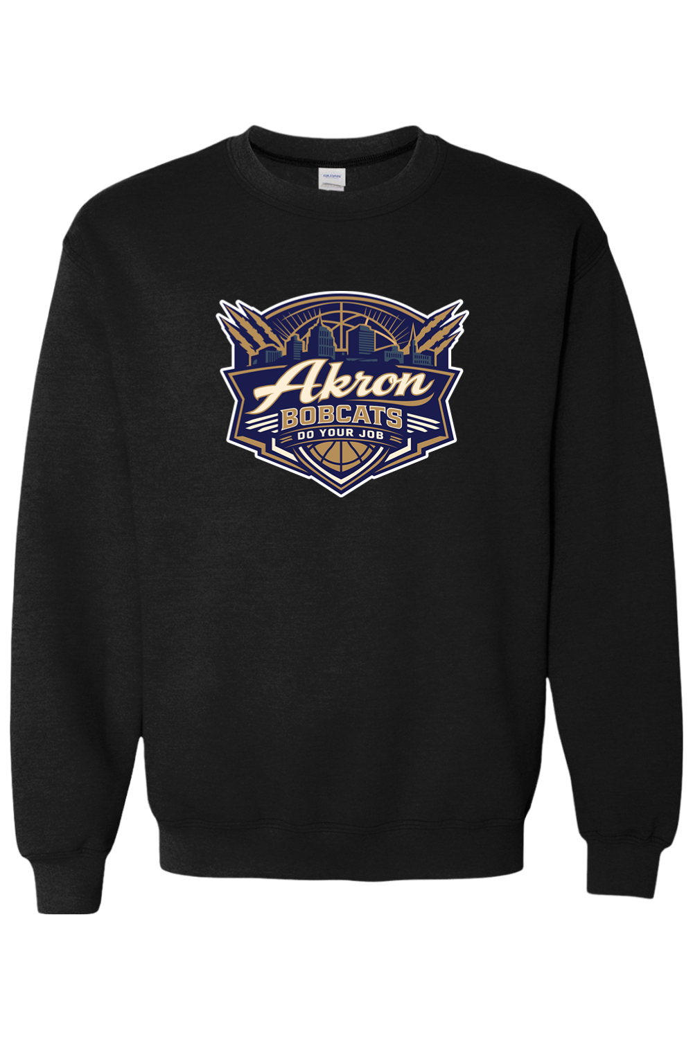 Arkron Bobcats Basketball Adult Heavyweight Sweatshirt