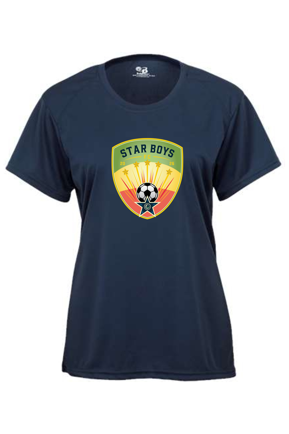 Star Boys Soccer Youth Girl's Athletic T-Shirt