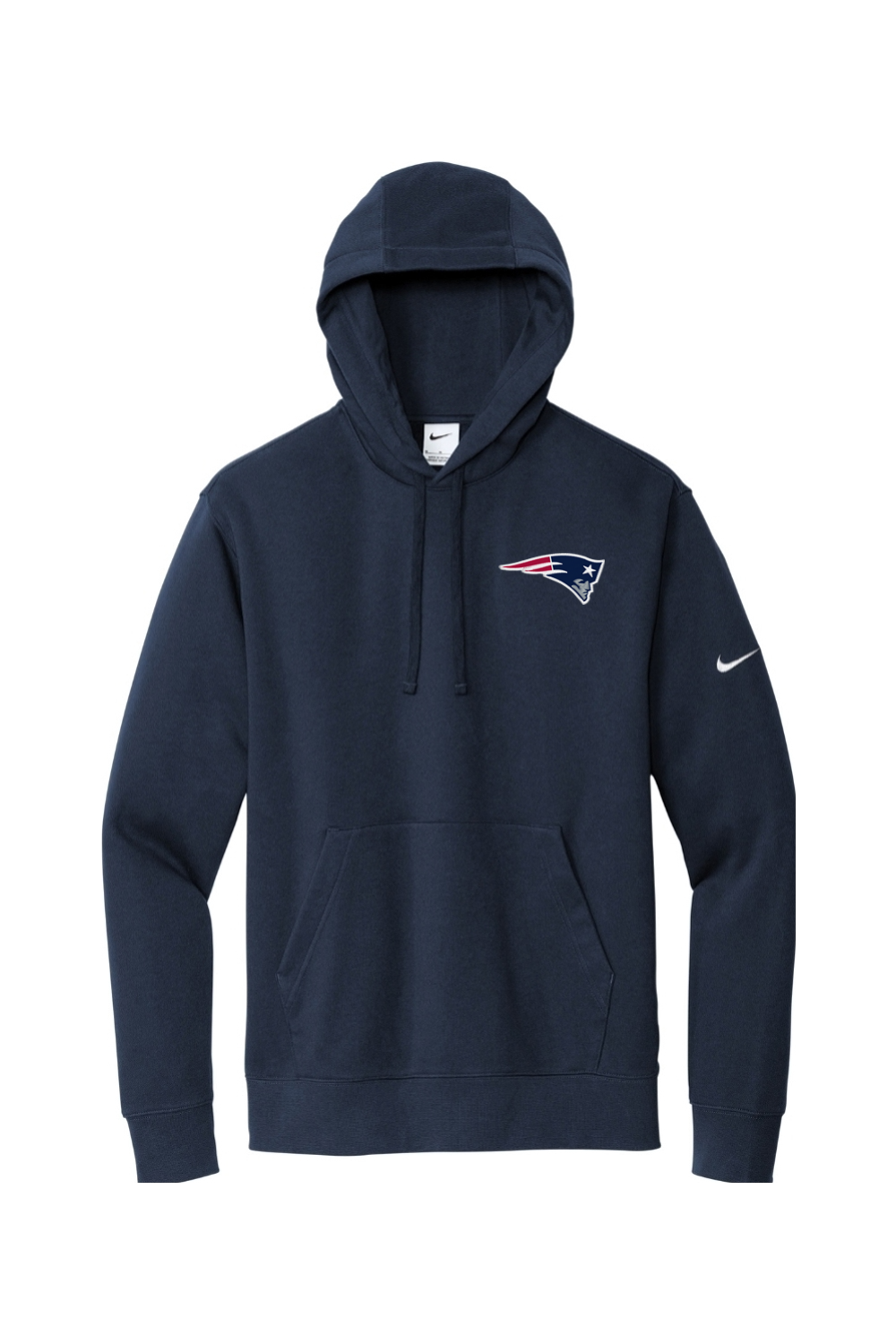 Homewood Lacrosse Embroidered Nike Club Fleece Sleeve Swoosh Pullover Hoodie