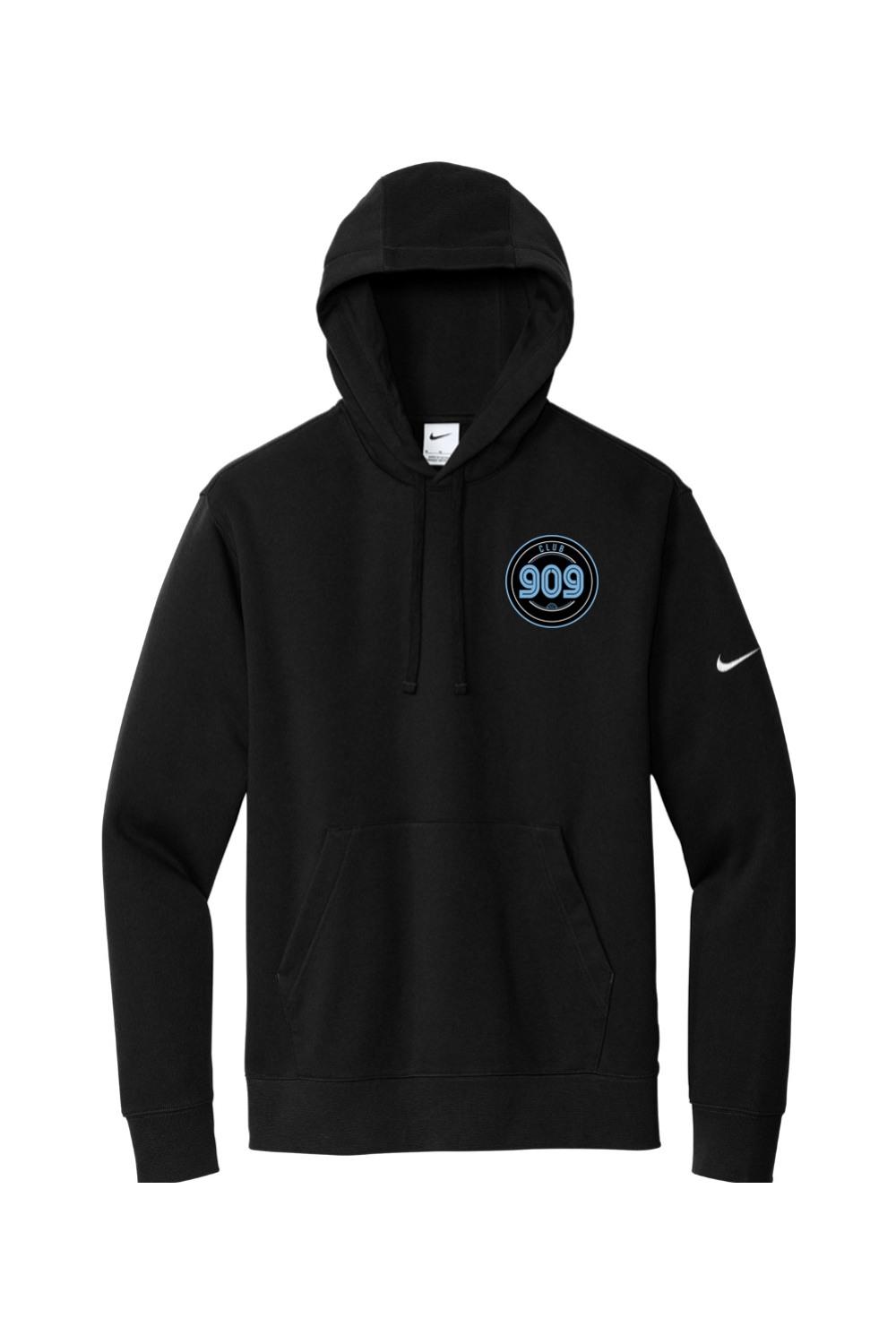 Club 909 Nike Club Fleece Sleeve Swoosh Pullover Hoodie