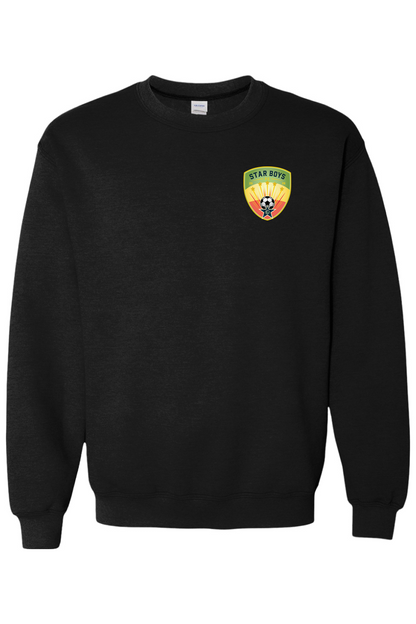 Star Boys Soccer Adult Heavyweight Sweatshirt