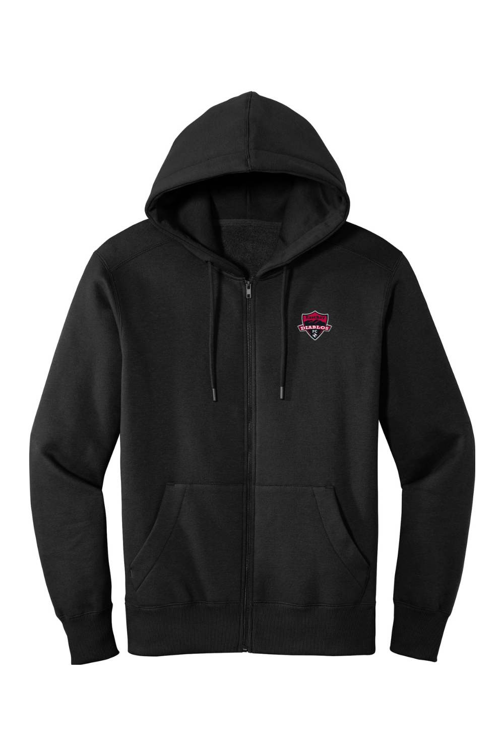 Diablos District Perfect Weight Fleece Full-Zip Hoodie