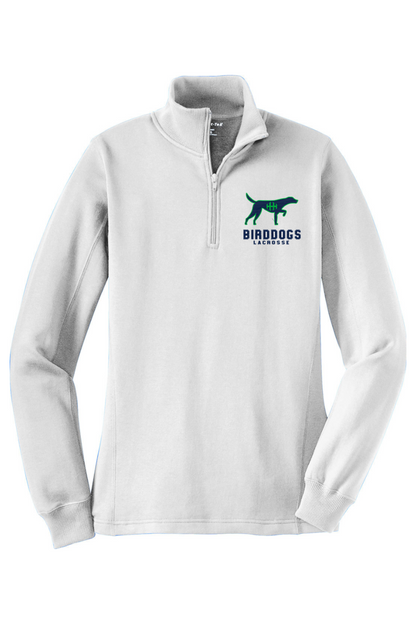 HHH Birddogs Adult Women's Embroidered Quarter-Zip Pullover