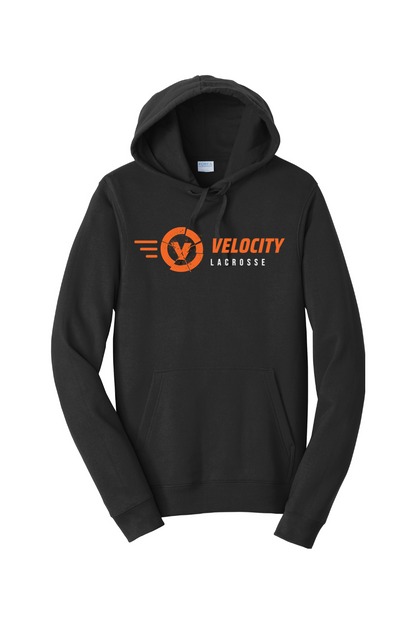 Velocity Lacrosse Port & Company Fan Favorite Fleece Pullover Hooded Sweatshirt