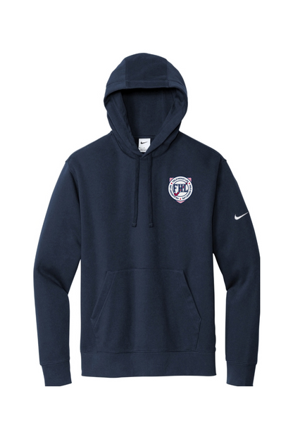 Field Hockey Life Embroidered Nike Club Fleece Sleeve Swoosh Pullover Hoodie