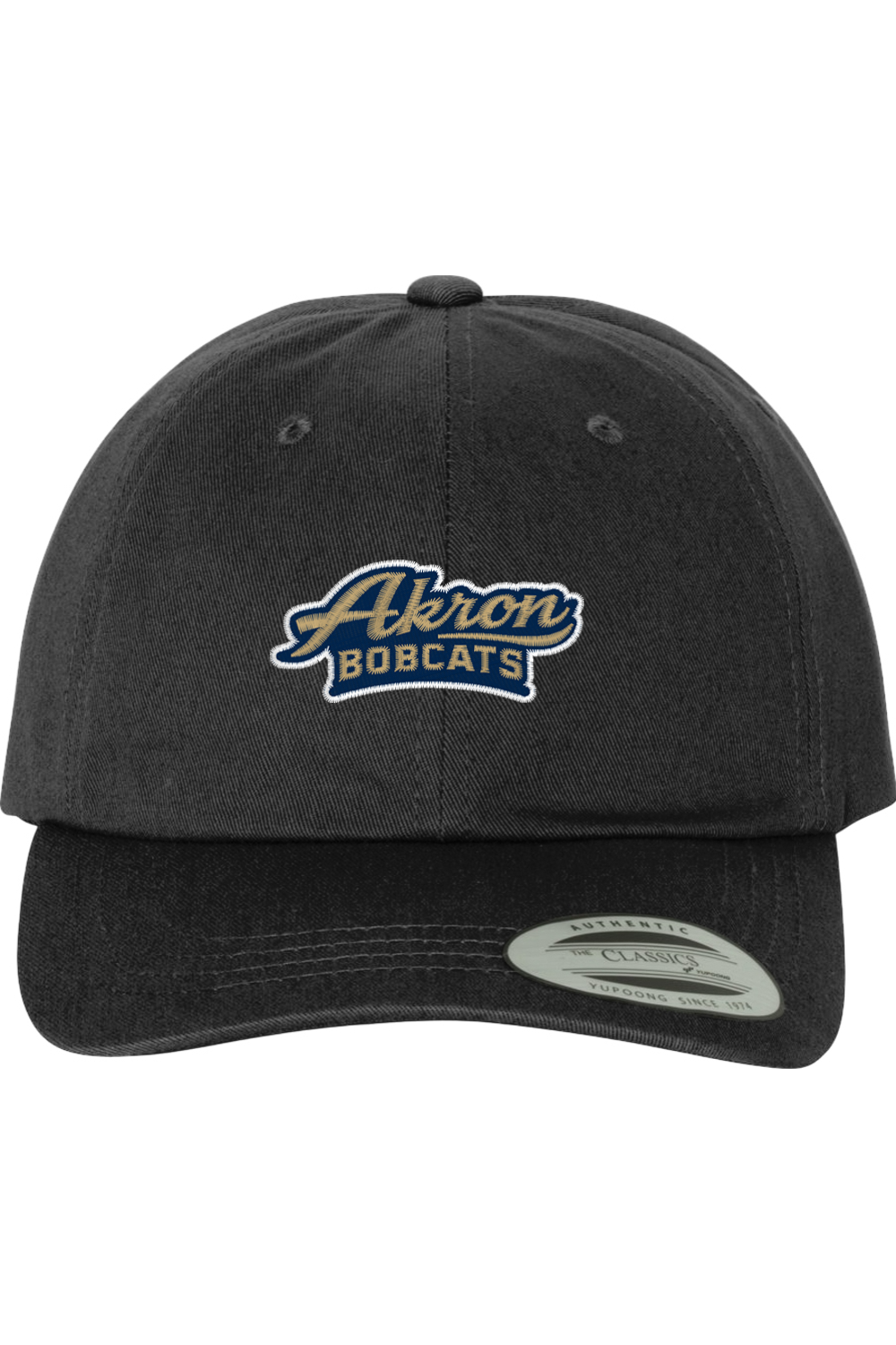 Arkron Bobcats Basketball Embroidered Dad Hat