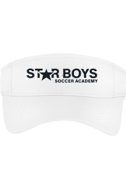 Star Boys Soccer Embroidered Visor