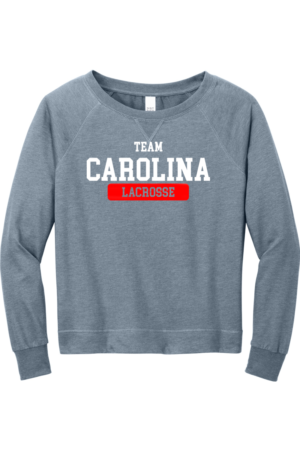 Team Carolina District Women's Featherweight French Terry Long Sleeve Crewneck