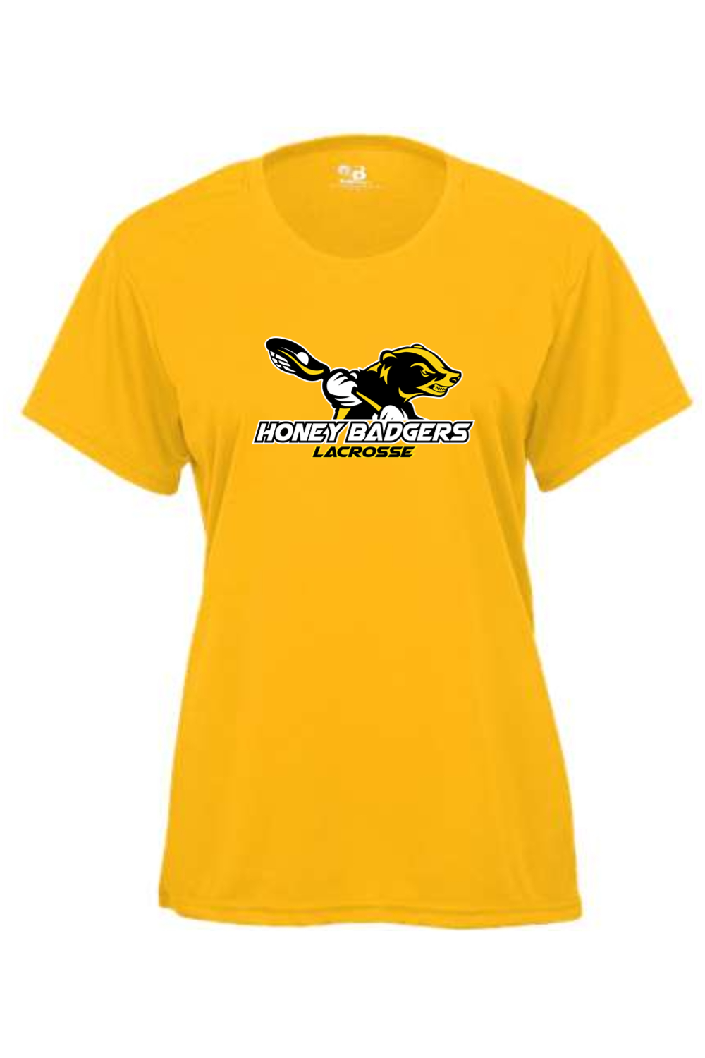 Honey Badgers Lacrosse Youth Girl's Athletic T-Shirt