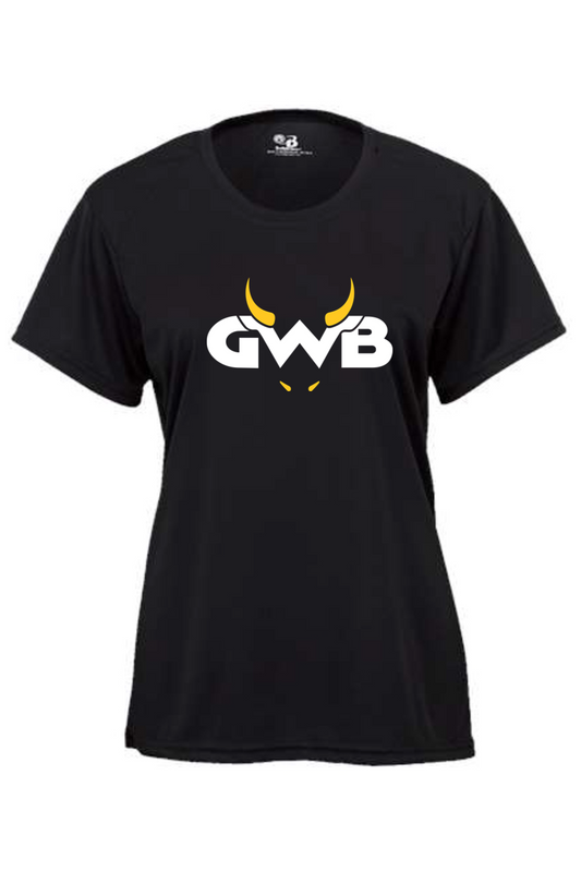 Great White Buffalo Youth Girl's Athletic T-Shirt