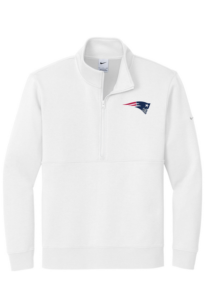 Homewood Lacrosse Embroidered Nike Club Fleece Sleeve Swoosh 1/2-Zip