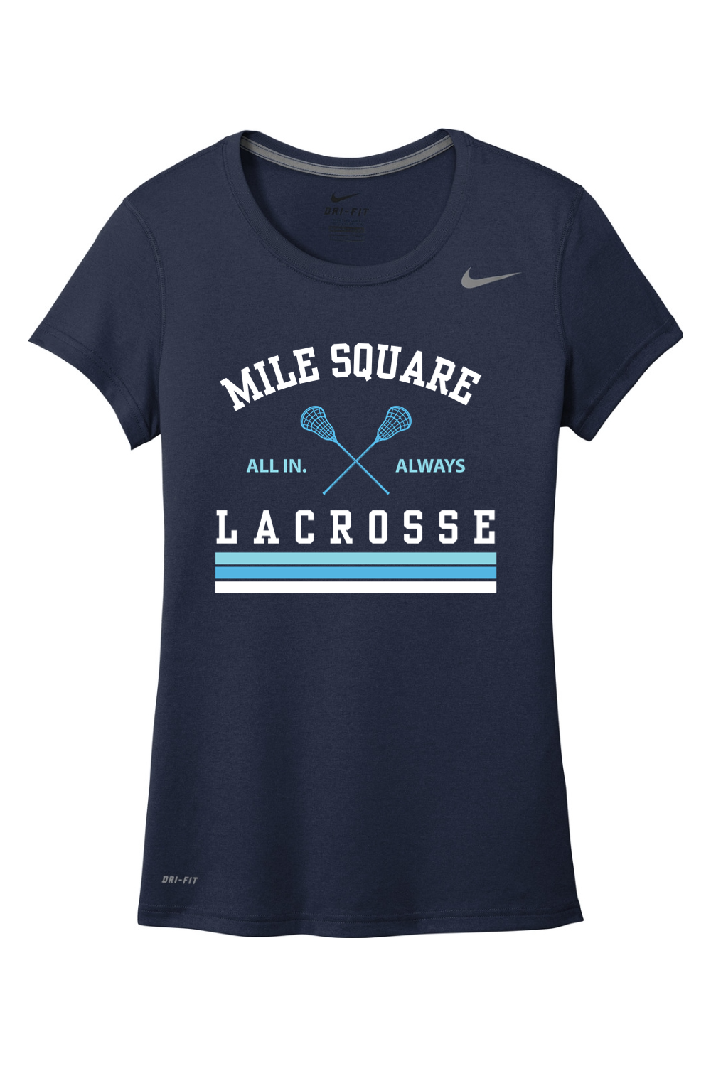 Mile Square Lacrosse Nike Ladies Team rLegend Tee