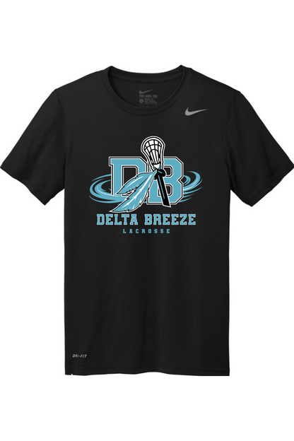 Delta Breeze Lacrosse Nike Team rLegend Tee