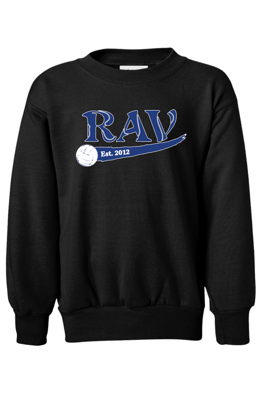 Rome Area Volleyball Hanes Ecosmart Youth Crewneck Sweatshirt