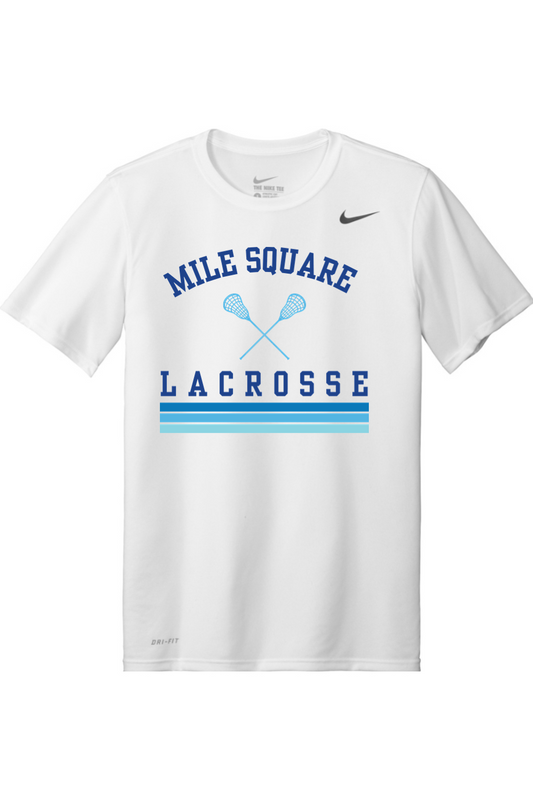 Mile Square Lacrosse Nike Team rLegend Tee