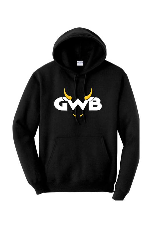 Great White Buffalo Adult Heavyweight Hoodie