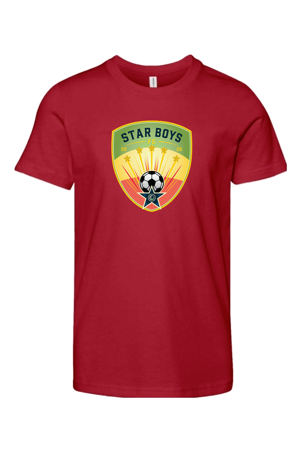 Star Boys Soccer Youth Lifestyle T-Shirt