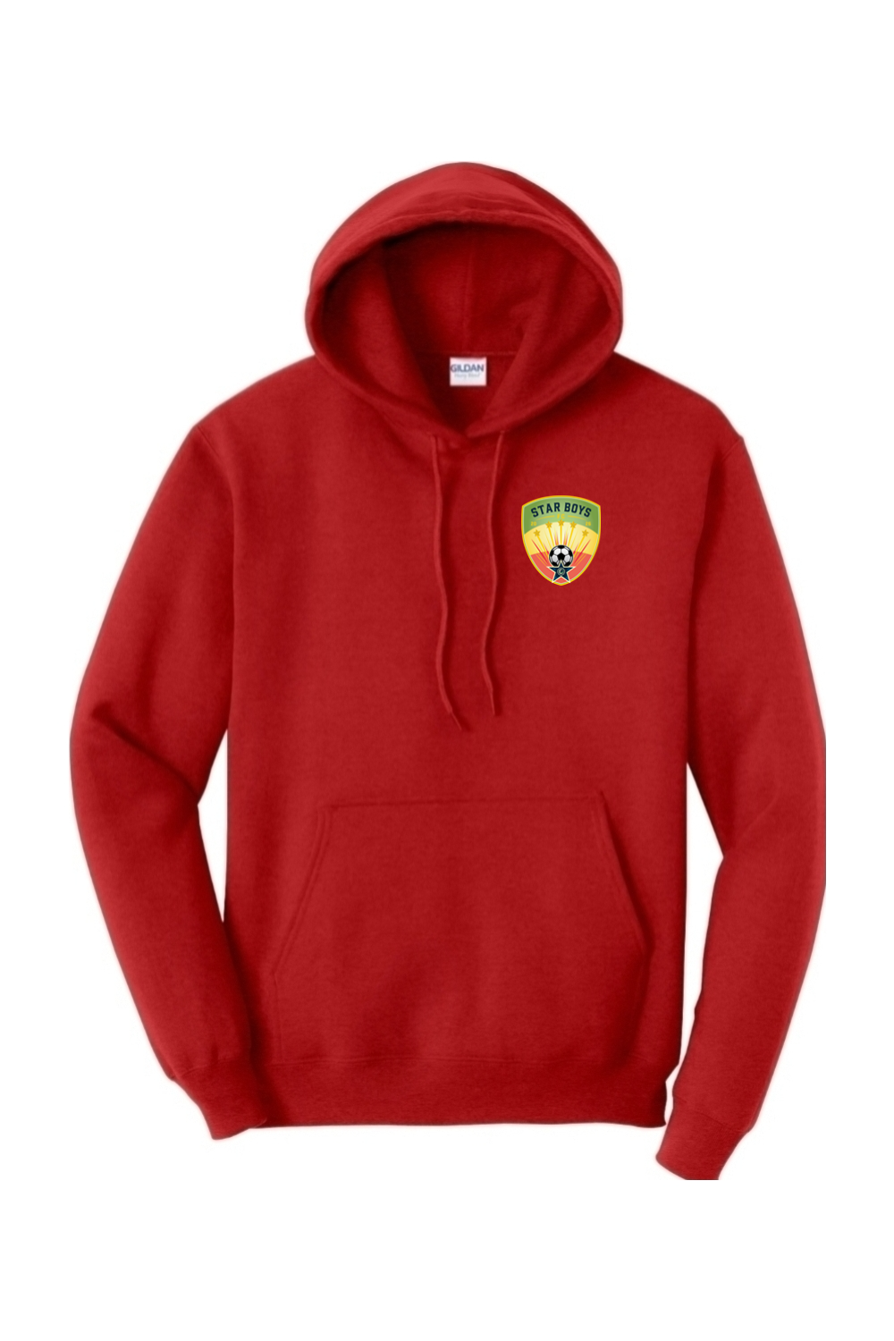 Star Boys Soccer Adult Heavyweight Hoodie