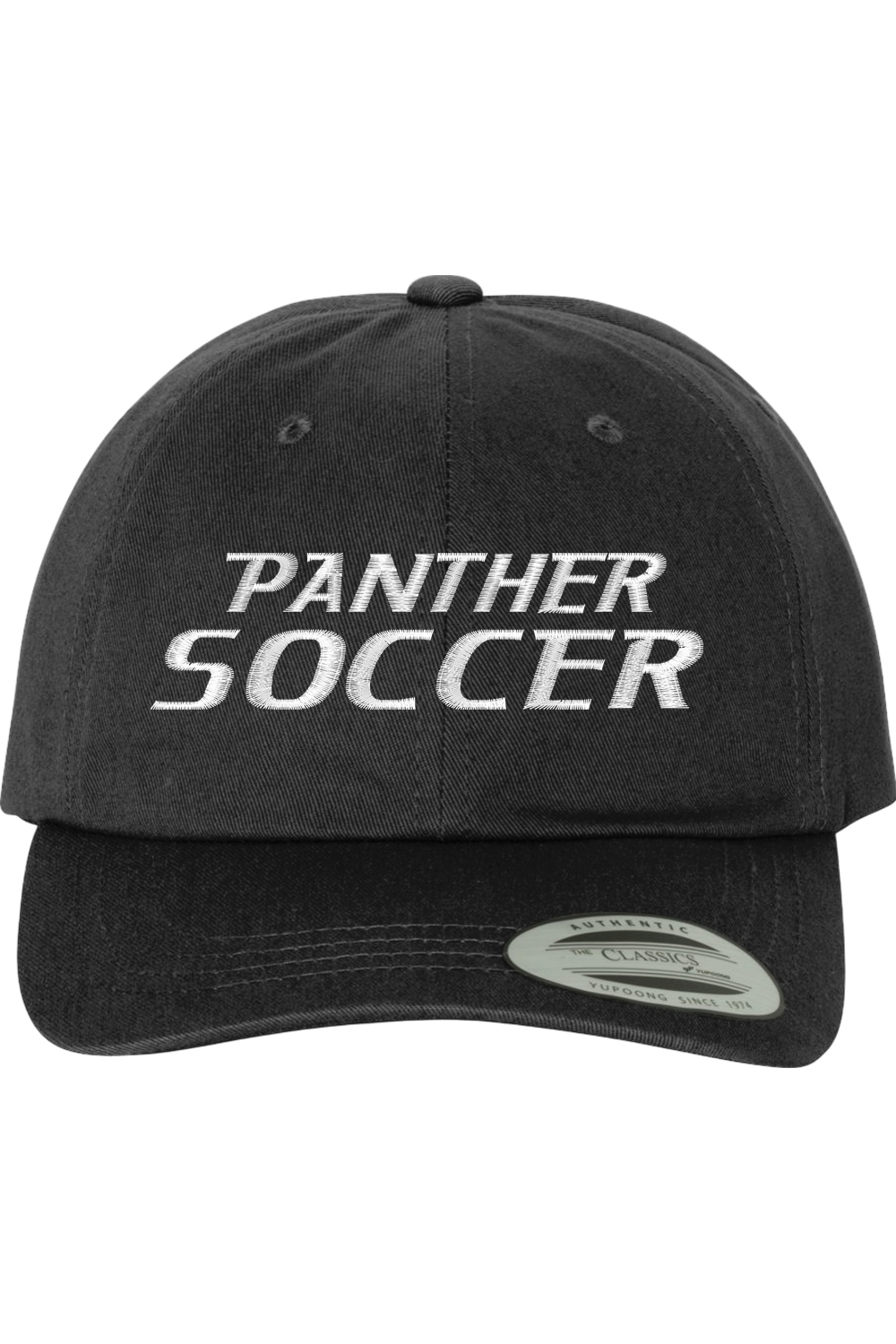 Panther Soccer Embroidered Dad Hat