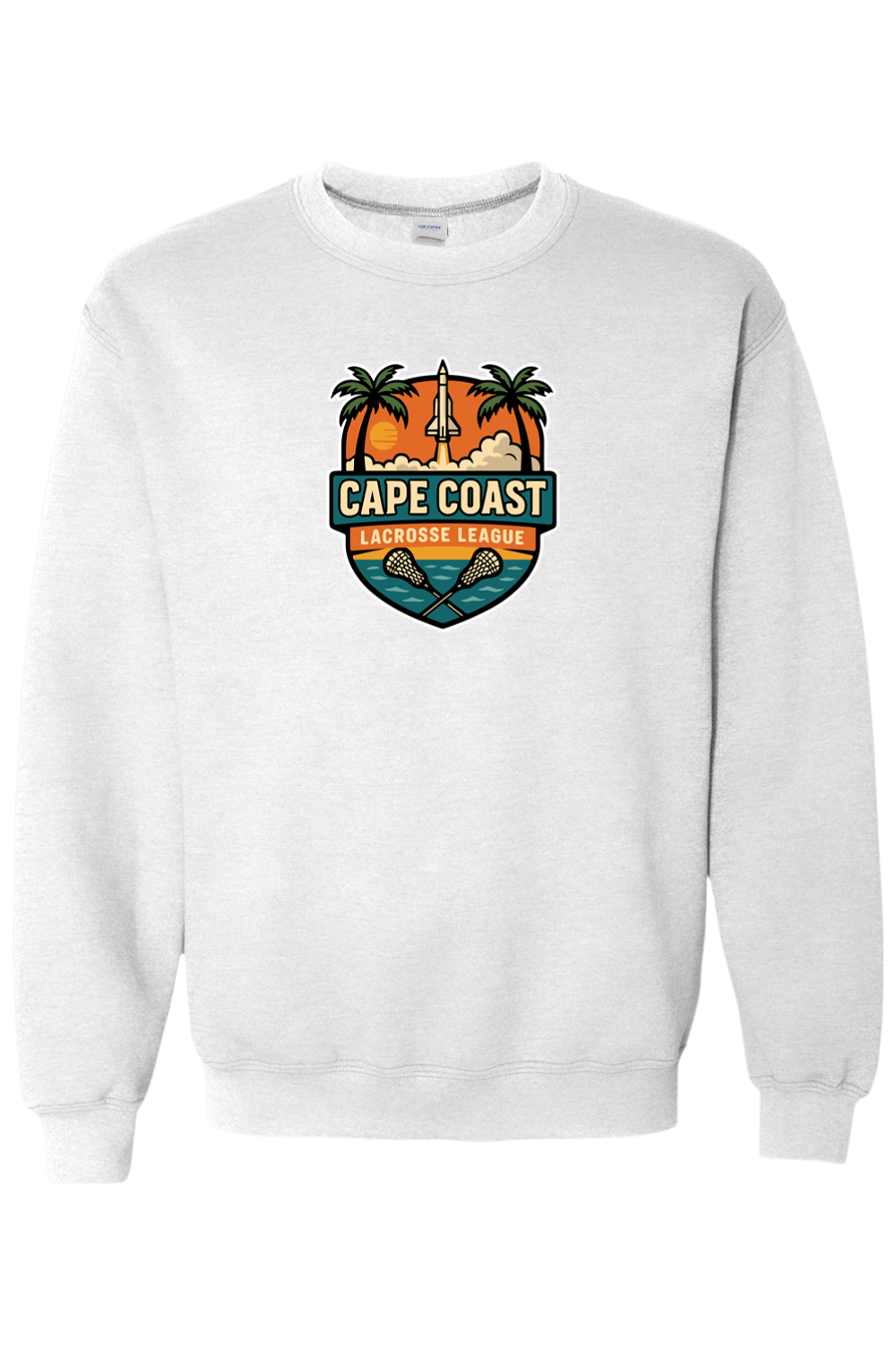 Cape Coast Lacrosse Adult Heavyweight Sweatshirt