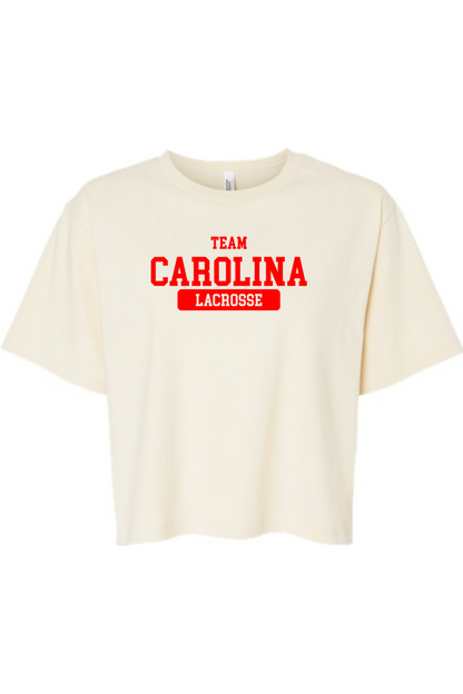 Team Carolina American Apparel Women's Fine Jersey Boxy Tee