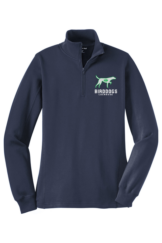 HHH Birddogs Adult Women's Embroidered Quarter-Zip Pullover