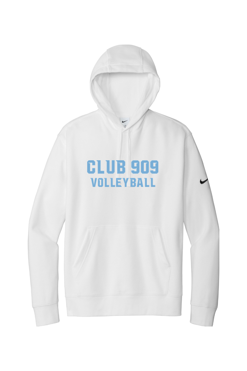 Risen 909 Coaches Nike Club Fleece Sleeve Swoosh Pullover Hoodie