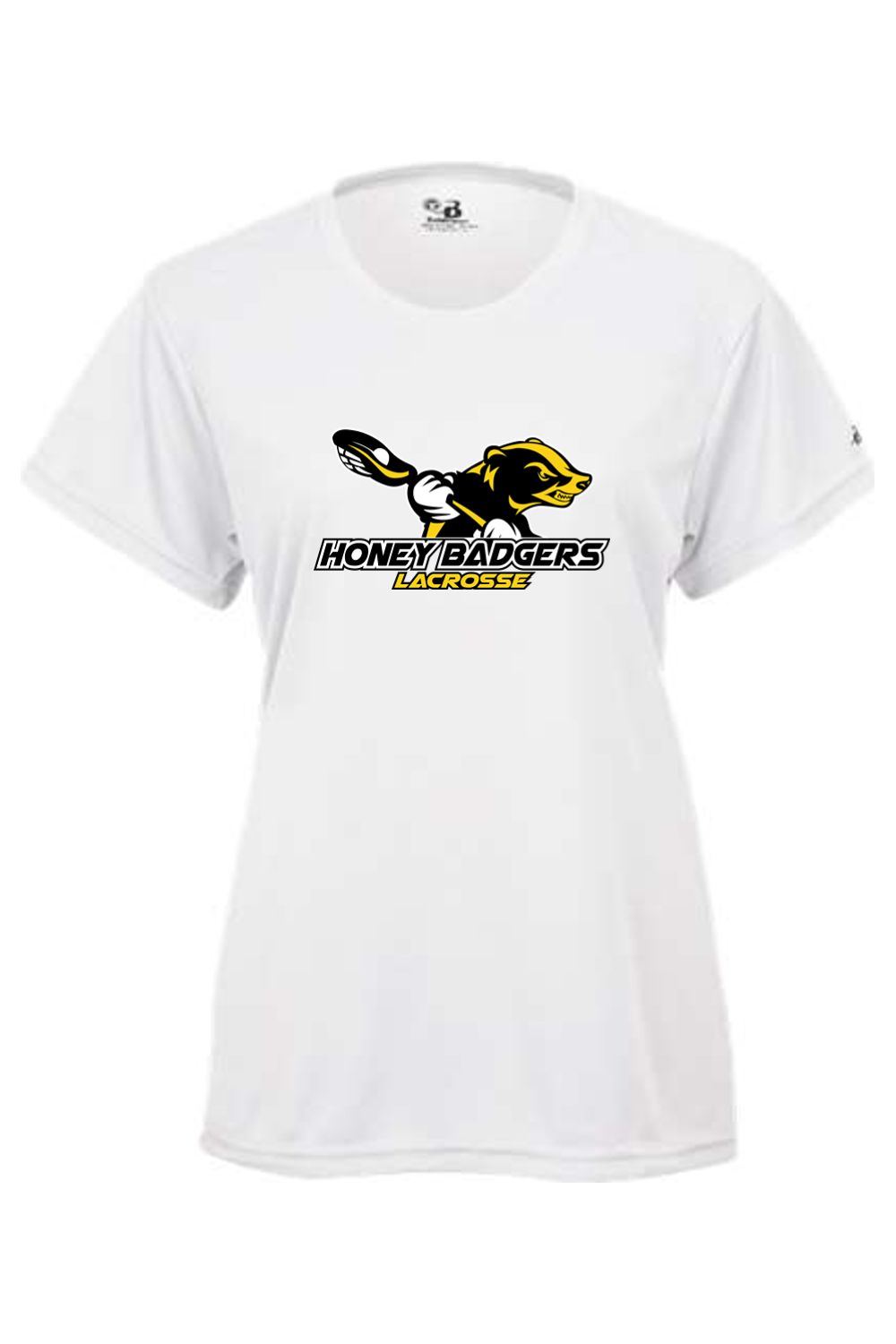 Honey Badgers Lacrosse Youth Girl's Athletic T-Shirt