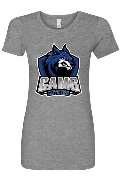 CAMS Coyotes Lacrosse Adult Women's T-Shirt