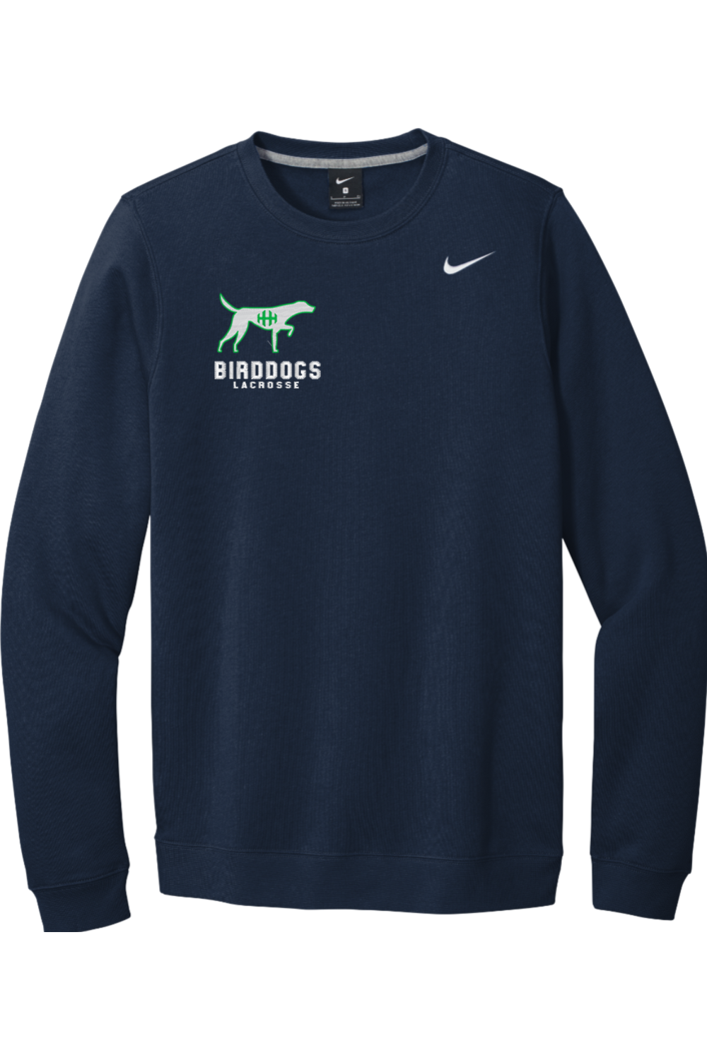 HHH Birddogs Embroidered Nike Club Fleece Crew