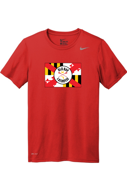 Old Bay Lacrosse Nike Team rLegend Tee