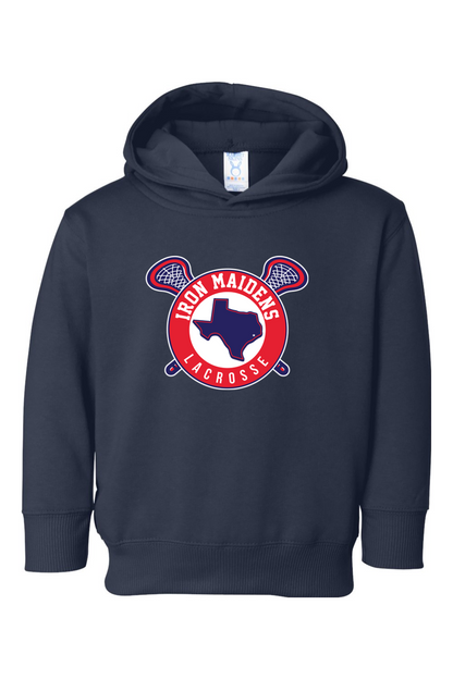 Iron Maidens Lacrosse Toddler Fleece Hoodie