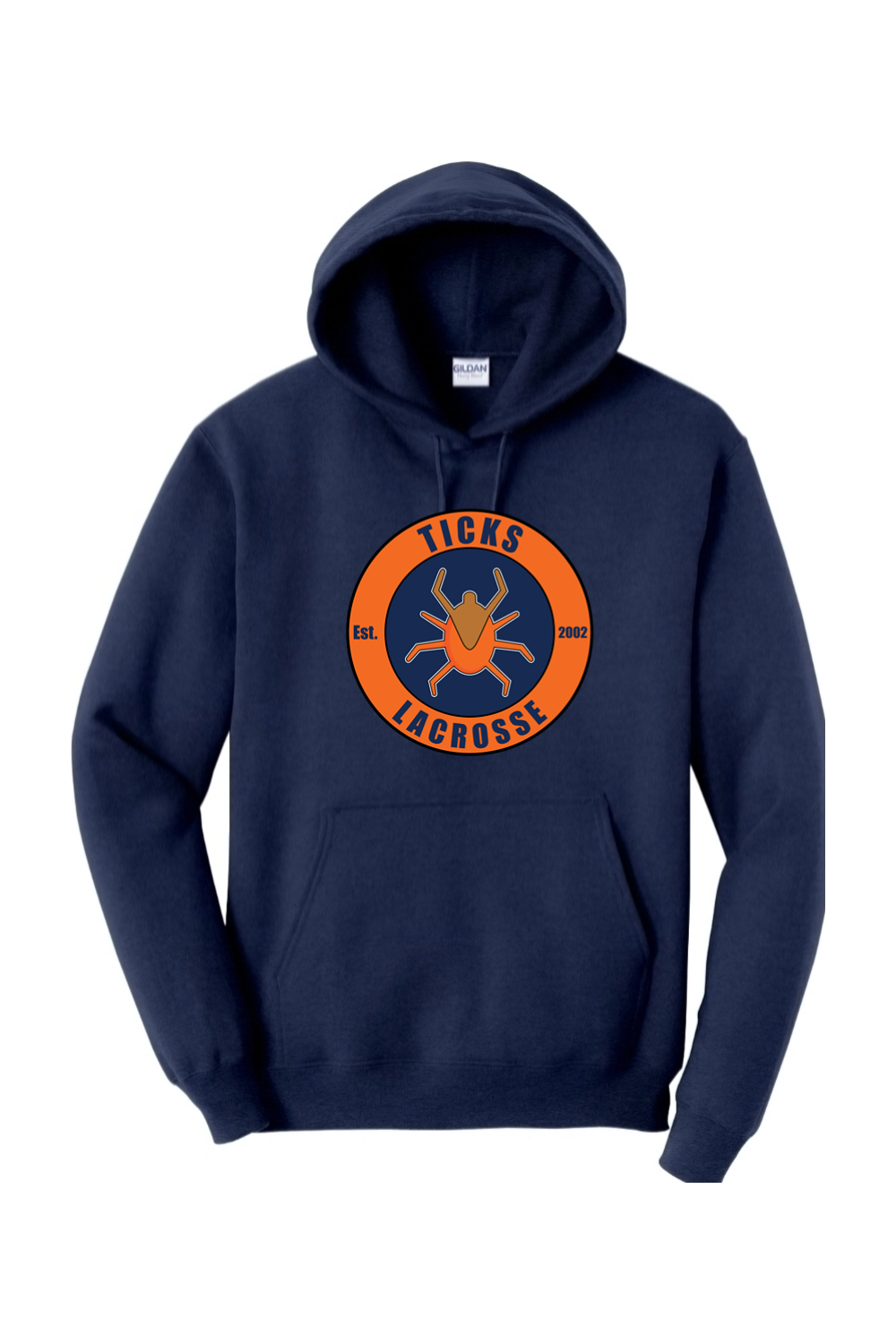 Ticks Lacrosse Adult Heavyweight Hoodie