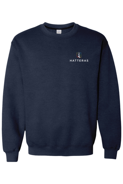 Sudadera con cuello redondo y mezcla pesada de Hatteras (a granel)