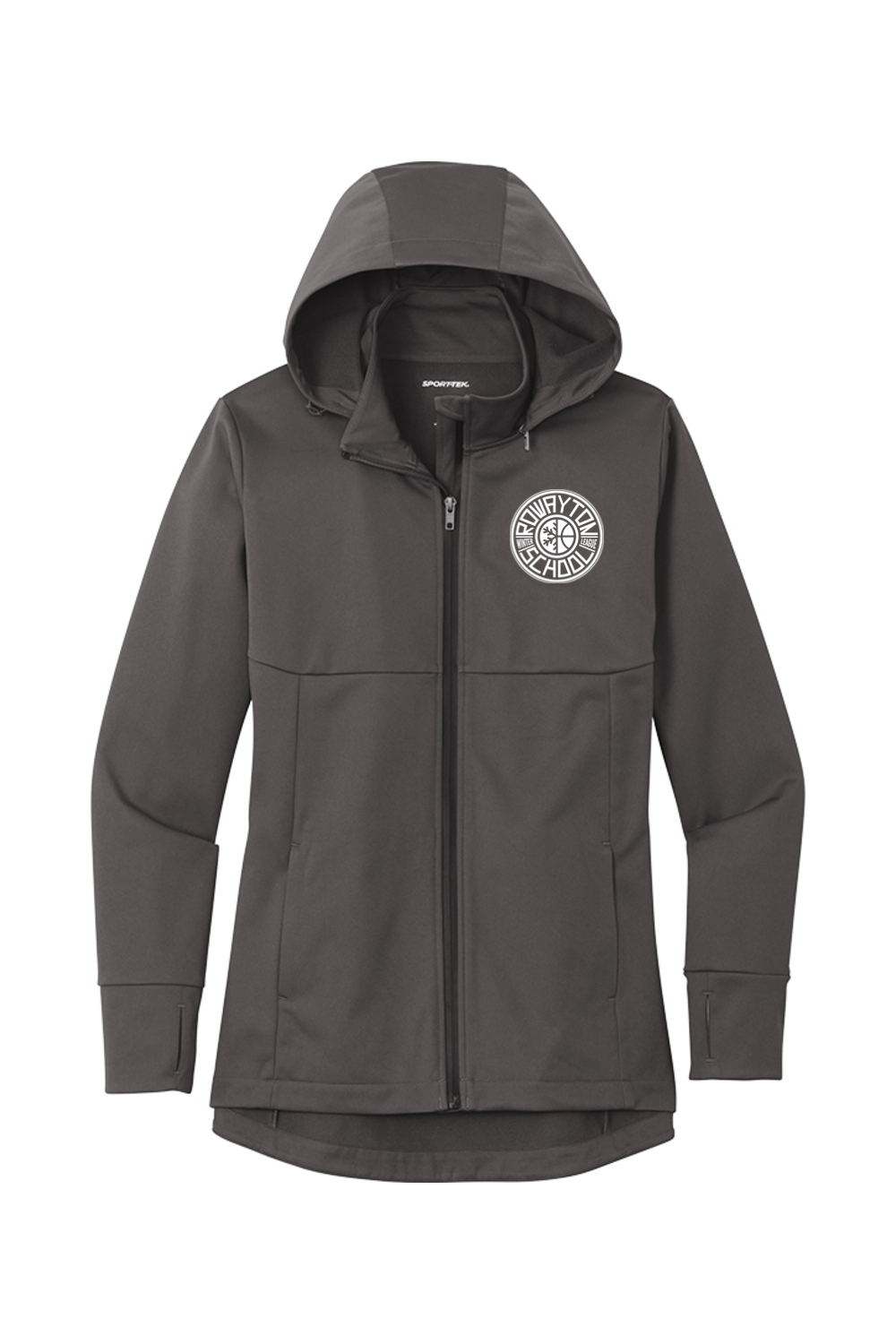 Rowayton Basketball Sport-Tek Ladies Hooded Soft Shell Jacket