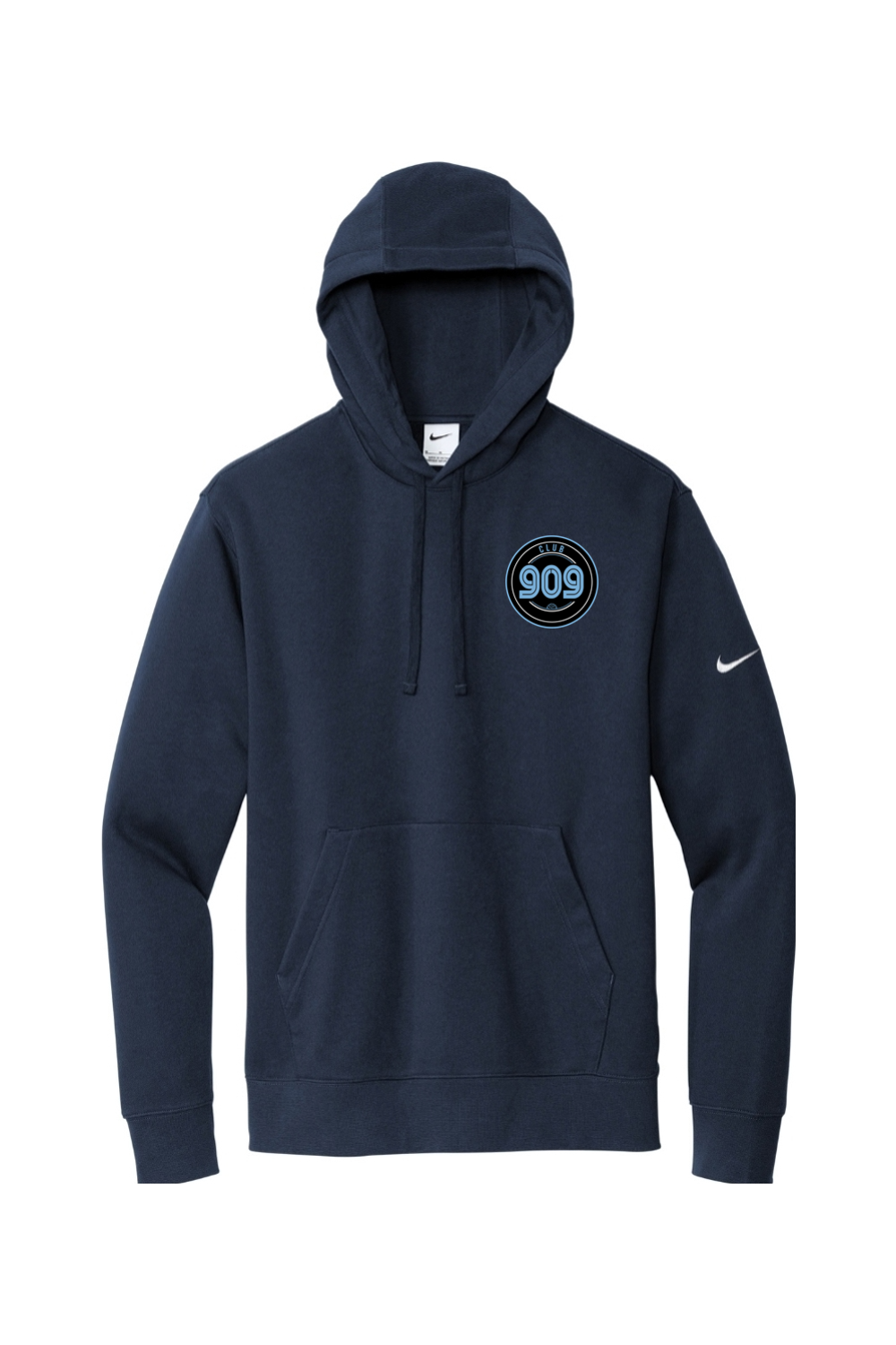 Club 909 Nike Club Fleece Sleeve Swoosh Pullover Hoodie