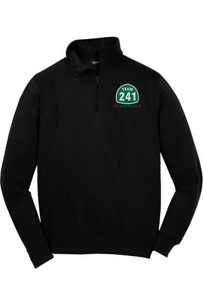California Lacrosse Adult Embroidered Quarter-Zip Pullover