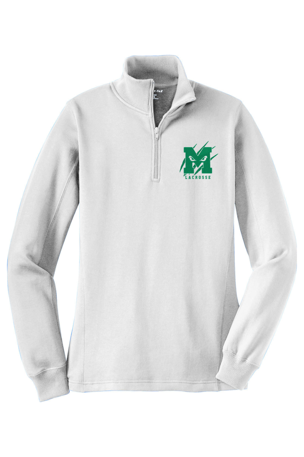 Monsters LC Adult Women's Embroidered Quarter-Zip Pullover