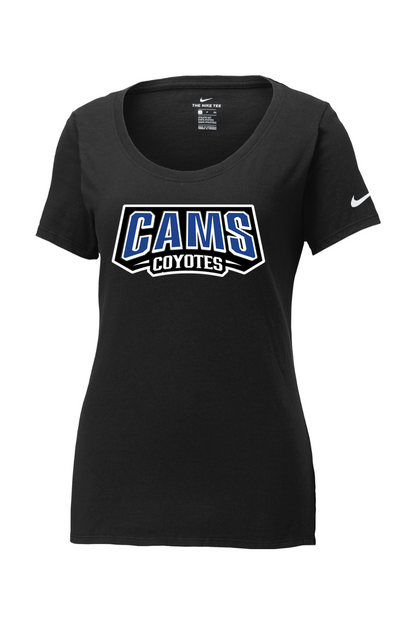 CAMS Coyotes Lacrosse Nike Core Cotton Scoop Neck Tee