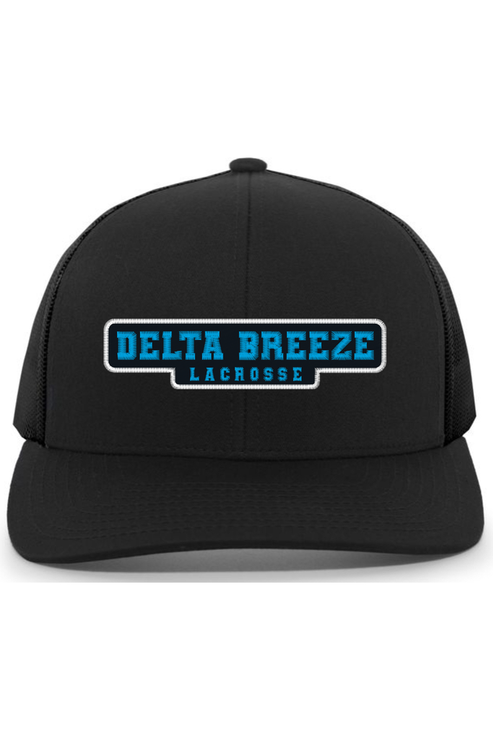 Delta Breeze Lacrosse Embroidered Trucker Hat