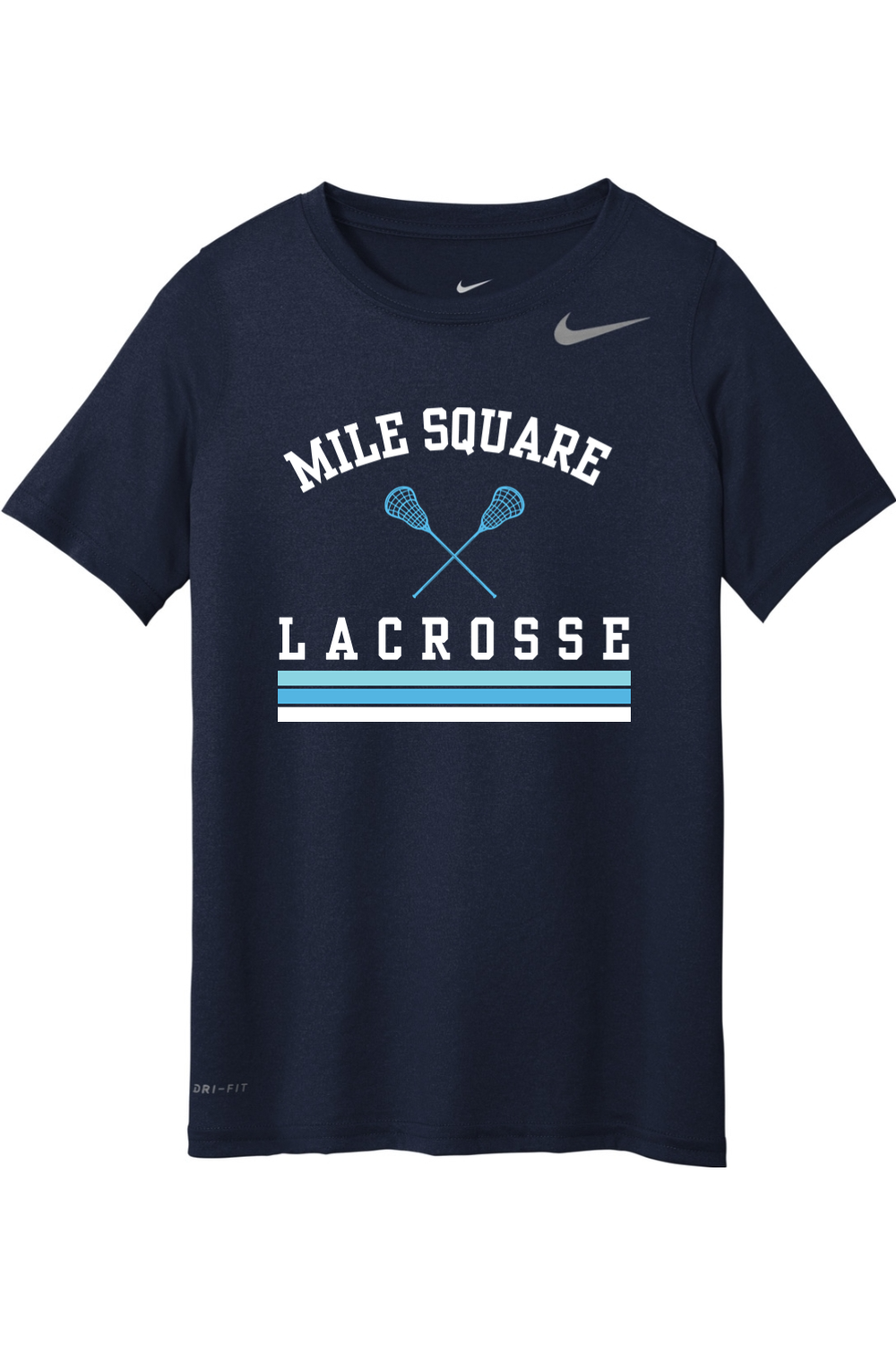 Mile Square Lacrosse Nike Youth Team rLegend Tee
