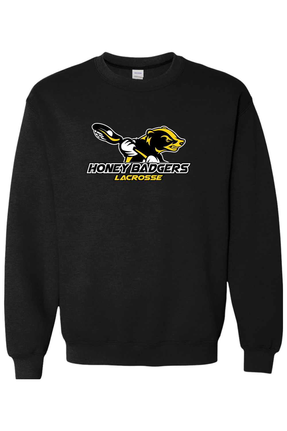 Honey Badgers Lacrosse Adult Heavyweight Sweatshirt