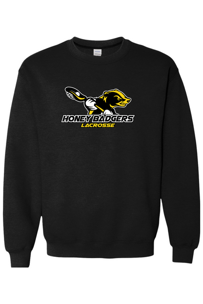 Honey Badgers Lacrosse Adult Heavyweight Sweatshirt