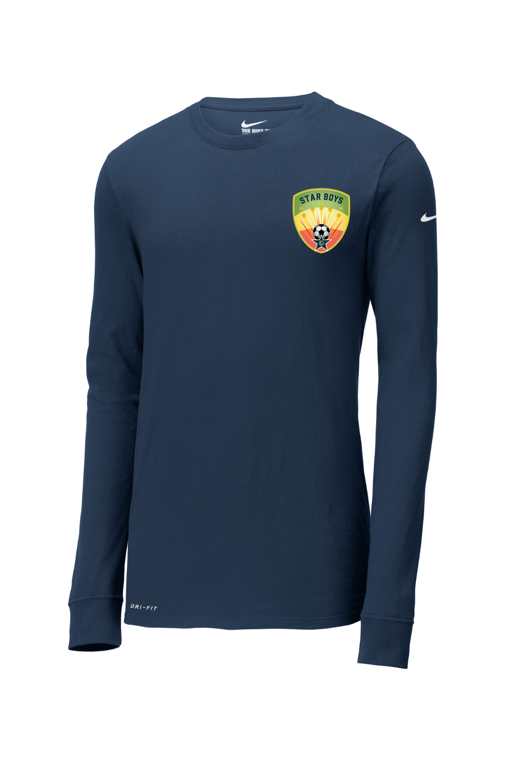 Star Boys Soccer Nike Dri-FIT Cotton/Poly Long Sleeve Tee
